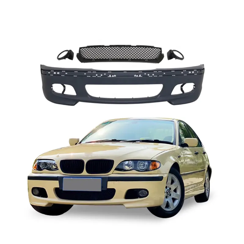 바디 키트 E46 앞 범퍼 키트 BMW E46 M-Tech M-Sport 세단 투어링 1998-2004