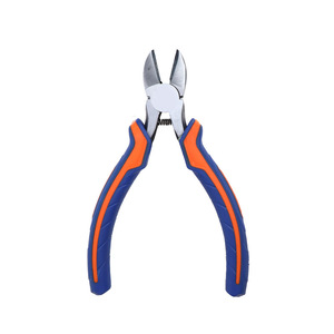 Diagonal Pliers 6 In Chrome Vanadium Steel Industrial Grade With Smooth Beveled Jaws For Wire Cutting And Stripping - Product Image 1