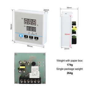 Xrkc 96 טמפרטורה קבועה פלסטיק אינקובטר תצוגה דיגיטלית הרגולטור k סוג e e בקר טמפרטורה - Product Image 5