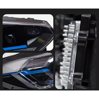 Bloc optique LED pour BMW X3 G01 G08 2018-2021 pré-LCI, style laser, avec feux de jour bleus DRL
