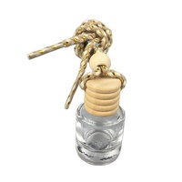Flacon de parfum pour voiture vide de 5 ml, rechargeable, diffuseur de parfum
