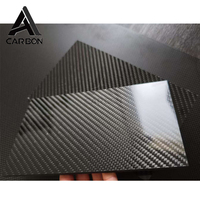 Haute brillance mat 1mm 2mm 3mm 4mm 5mm 6mm 3K sergé feuille de Fiber de carbone plaque de Fiber de carbone pour Uav Drones CNC pièces sur mesure
