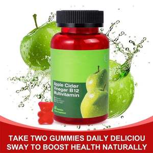 ODMPure Gommose all'Aceto di Mele con Estratti Vegetali Naturali per Bellezza, Bruciare i Grassi e Promuovere la Salute Intestinale - Product Image 1