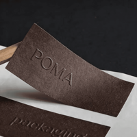 Impression d'étiquettes personnalisées en papier adhésif, logo en relief doré, autocollant de forme personnalisée, couleurs CMJN/Pantone pour usage artisanal, imperméable