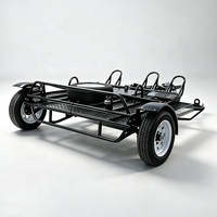 Remorque de transport pliable pour moto et VTT