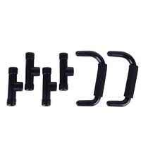 Barres parallèles en forme de H Win.max WMF51401 avec poignées en mousse de haute qualité, structure robuste et durable pour l'entraînement de fitness et de musculation