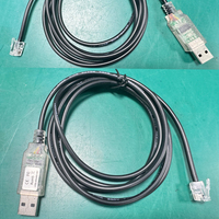 Cable de Comunicación Adaptador USB a RJ11 RJ12 6P4C FTDI FT232RNL Personalizado de Calidad, Convertidor RS485 para VFD Todas las Series, Conexión a PC