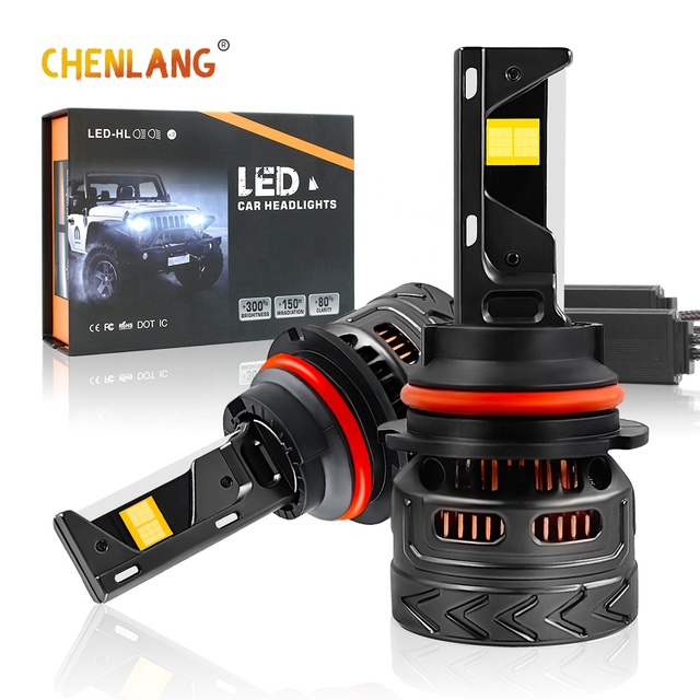 2025 300W40000LM Power Car LED Headlight Bulb H7 H4 High Low Beam Super Bright Focos H11 H1 9005 9006 9012 Conpex Led Headlights