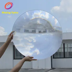 Grande lentille de Fresnel en acrylique, 500mm de diamètre, ronde, grande lentille pour condensateur solaire