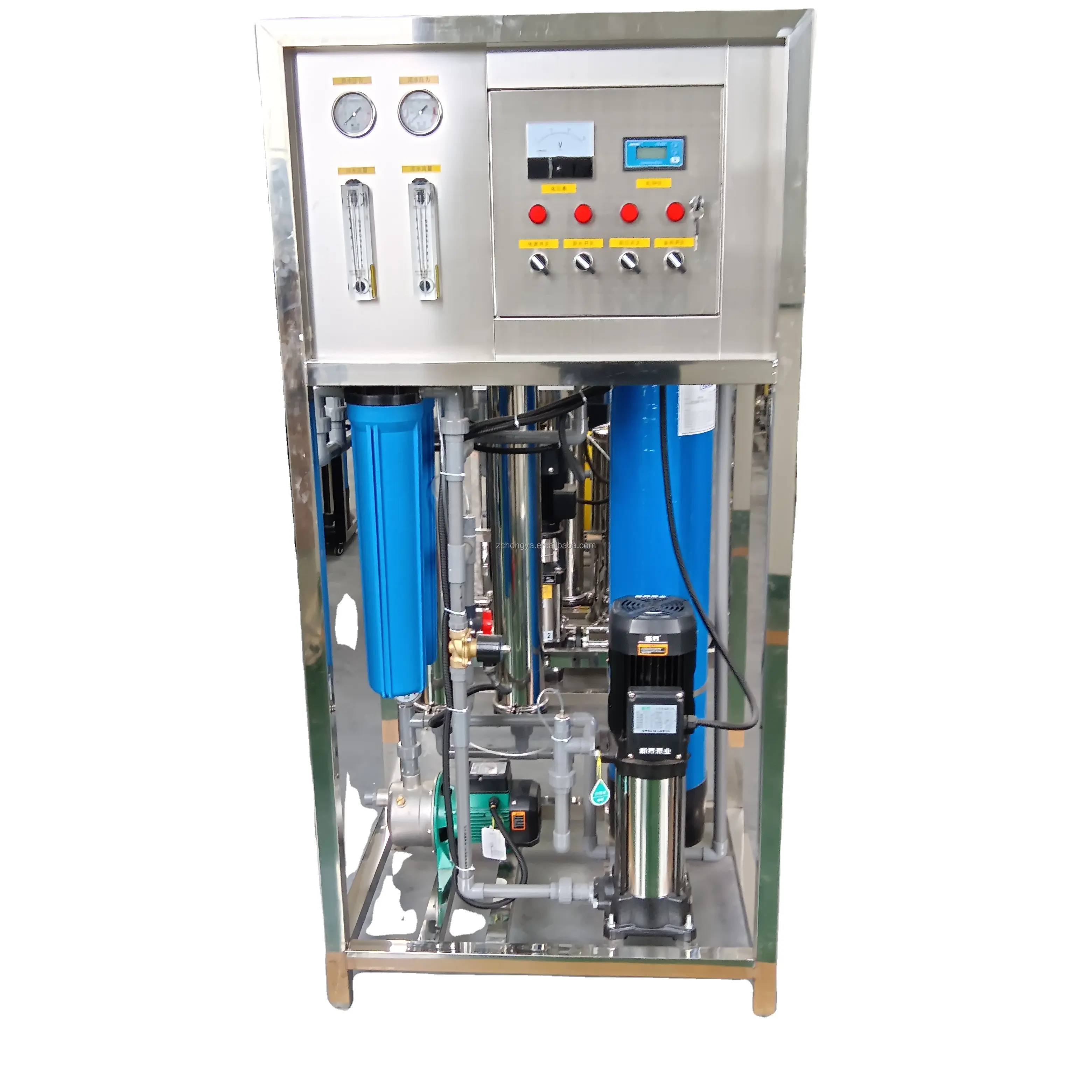Hai giai đoạn 1000-5000 LPH tinh khiết nước cất máy thẩm thấu ngược thiết bị