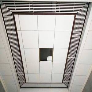 Hiện đại tùy chỉnh vuông nhựa Trần Vent HVAC khuếch tán không khí điều hòa không khí ngoài trời đăng ký & lưới cho phòng khách - Product Image 2