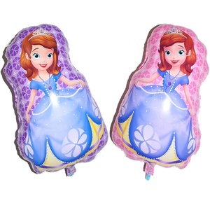 princesse de dessin animé personnage en forme de <span class=keywords><strong>coeur</strong></span> fille partie decorationfoil ballon d'hélium - Product Image 5