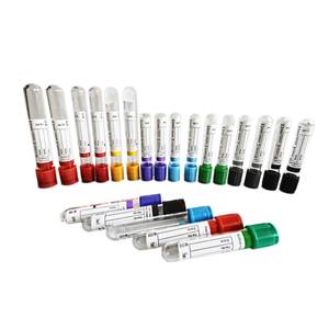 FarmaSino tek kullanımlık PET veya cam tüp vakumlu kan toplama düz Edta tüpler - Product Image 6