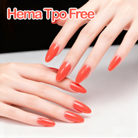 Kit de gel acrylique pour ongles HS OEM Hema Tpo Free Non-toxic 221 couleurs 30G pour salon de manucure professionnel