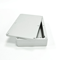 High-speed Milling Automated Packaging High-Precision CNC Machining of Silver Aluminum Metal Housing Multi-spindle Drilling