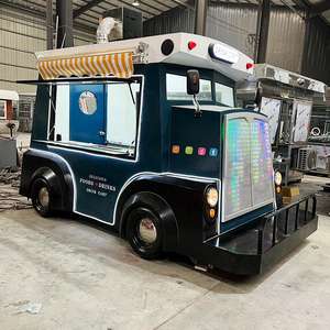 Camion de restauration entièrement équipé, chariot de restauration rapide, chariot à café, chariot à glace, cuisine mobile, camion de restauration électrique - Product Image 6