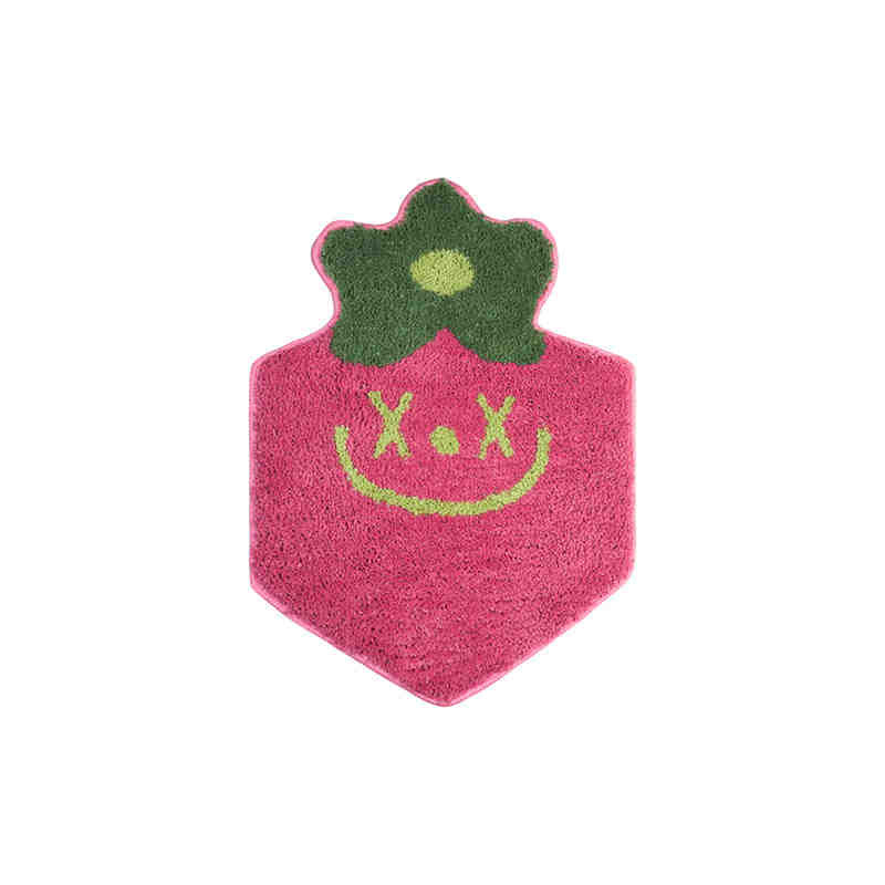 Rouge fraise-rose souriant