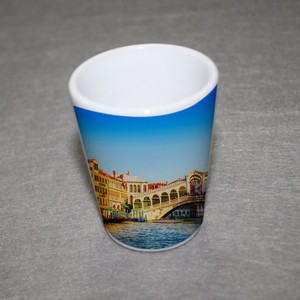 Topjlh Venta al por mayor de alta calidad 1,5 oz Sublimación blanca Tazas de cerámica Impresión personalizada Pequeña sublimación cónica <span class=keywords><strong>Taza</strong></span> en blanco - Product Image 6