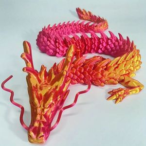 Dragón de Plástico Impreso en 3D de 90 cm, Temática Animal China, Articulado y Móvil, Juguete Creativo, Regalo, Producto Viral de Internet - Product Image 4