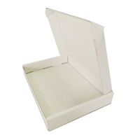 Boîte de courrier ondulé pliable et blanc, boîte de livraison de bijoux, en Carton, petite taille, 2cm, expédition par dhl, états-unis