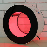Veloutée — Aquarium rond en verre multiplexi, Aquarium de poissons, méduses, tout-en-un