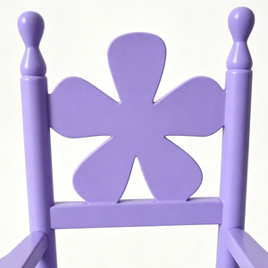 Silla Mecedora para Niños Pequeños, Silla de Jardín de Álamo Macizo, Silla Mecedora de Madera para Bebés con Diseño de Rana Verde, para Uso en Interiores, Bordes Suaves, Segura para los Más Pequeños - Product Image 2