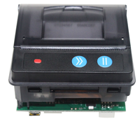 Cashino-Impresora térmica de recibos de 58mm, con montaje en panel integrado, interfaz RS232/USB de 203dpi para Taxi Ticket POS