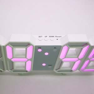 Đồng Hồ Kỹ Thuật Số Led 3D Đồng Hồ Báo Thức Đồng Hồ Để Bàn Treo Tường Màn Hình Lớn Cho Phòng Ngủ Văn Phòng Phòng Phòng Khách - Product Image 3