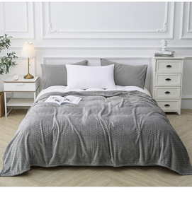 Manta de Coral de Alta Calidad para Sofá, Cálida, Suave, Moderna, Gruesa, a Rayas, de Poliéster, para Sala de Estar, Hogar y Viajes - Product Image 3