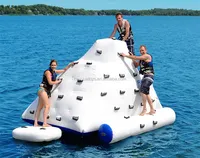 Nhà Máy Bán Trực Tiếp Inflatables Trò Chơi Nước Trượt Inflatable Leo Iceberg