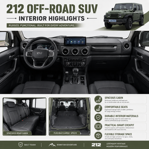 2025 212 T01 Changfeng SUV <span class=keywords><strong>4x4</strong></span> Essence 2.0T Turbo Automatique Véhicule Tout-Terrain à Grande Hauteur au Sol - Product Image 3