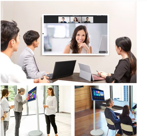 New Hot Sale Portable 27-Inch Octa Core Business Smart LCD Android <b>Tablet</b> TV <b>Stand</b> Wi-Fi 3-Year Warranty ROHS Certified White - Product Image 6