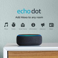 Echo Dot (3.ª Generación) Altavoz Inteligente con Asistente de Voz Alexa, Alimentado por USB para Uso Doméstico, Precio de Mayoreo 100% Original, en Stock