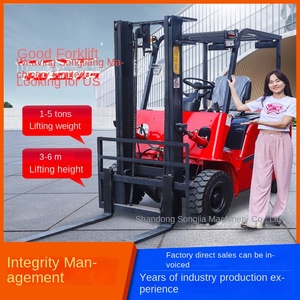 Carro de Apilamiento Eléctrico con Tracción en las Cuatro Ruedas, Elevación de Baterías, Almacenamiento, Manipulación, Carga y Descarga - Product Image 4