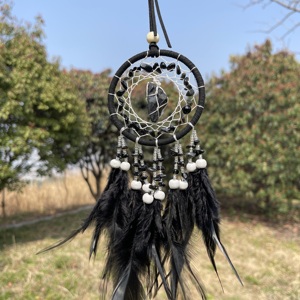 Atrapasueños de Cristal Natural al por Mayor, Atrapasueños Mini de Cuarzo Transparente, Obsidiana y Labradorita <span class=keywords><strong>para</strong></span> Protección y Decoración del Hogar - Product Image 3