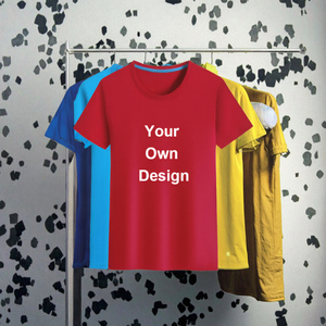 Bán Buôn Giá Rẻ Tùy Chỉnh Thiết Kế Rắn 100% Cotton Dệt Kim O-Cổ T-Shirt Cho Nam Giới Phụ Nữ Biểu Tượng Tùy Chỉnh Thoáng Khí Thân Thiện Với Môi Thường Xuyên - Product Image 3