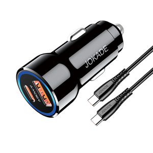 Jokade Car Charger 90W USB C Power <b>Adapter</b> With Cable For Fast Charging - Product Image 2