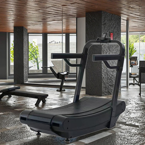 Thêm rộng màn hình LED Máy chạy bộ với nylon chạy vành đai cong không-powered thiết kế cơ khí ổ đĩa cho nhà hoặc phòng tập thể dục sử dụng - Product Image 5