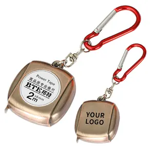 BTE Mini Custom Logo Retractable Tape Measure Mini Gift Measuring Tape with Keychain