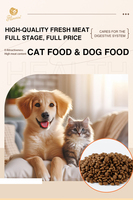 Aliments secs de haute qualité, lyophilisés, à basse température, sûrs pour la cuisson, riches en protéines, conservés, nutritifs, poulet, thon, bœuf