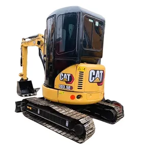 รถขุดตีนตะขาบมือสองทํางานได้ดีเครื่องจักรอือถือญี่ปุ่น Cat Mini Cat303 Cat303.5 Cat3 รถขุดยี่ห้อ CAT303cr มือสองของญี่ปุ่น