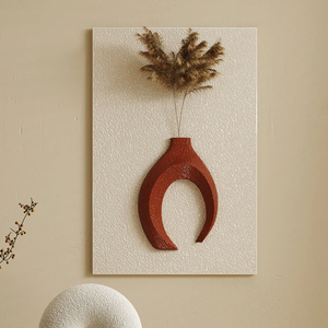 Décoration de maison Style nordique plante oeuvre <span class=keywords><strong>à</strong></span> la main en bois Relife 3D peinture Wabi Sibi sculpture sur bois hôtel mur Art - Product Image 1