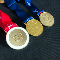Medalla de Metal de los Campeones de la Liga Élite, Nuevo Modelo, Recuerdo para Aficionados al Fútbol, Disponible para Regalos de Bienvenida