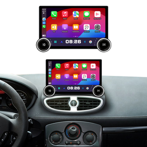 Lecteur multimédia de voiture Baoshang 11,5 pouces 2DIN pour <span class=keywords><strong>Renault</strong></span> <span class=keywords><strong>Clio</strong></span> 3 2005-2014 Android15 <span class=keywords><strong>GPS</strong></span> USB Mirror Link Commande au volant - Product Image 1