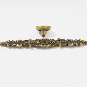 European Style Zinc Alloy Drawer <b>Pull</b> <b>Handle</b> Bronze Plated Bar Shape Furniture Hardware Decorative Cabinet <b>Door</b> <b>Handle</b> - Product Image 3