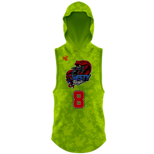 Tenues de football 7v7 sur mesure, fabrication professionnelle, produit de qualité supérieure, style sans manches, légères, pour le sport. - Product Image 2