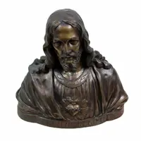 Customized design bronze casting figur büste statue metall messing bronze jesus fehlschlag für verkauf