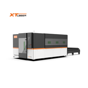 Machine de découpe laser à fibre CNC à <span class=keywords><strong>3</strong></span> axes de haute précision <span class=keywords><strong>XT</strong></span> LASER, certification CE, 1500*3000, double alimentation en fil - Product Image 2