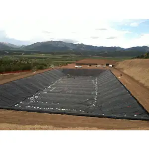 1.5MM HDPE Geomembrane For Sanitary Landfill Project In Philippines