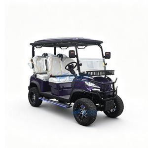 Proveedor Profesional de Carritos de Golf Eléctricos, Precios de Fábrica, 4 Ruedas, 3-4 Asientos, Certificado CE, Buggy de Golf Eléctrico Todoterreno, Batería de Plomo-Ácido - Product Image 3